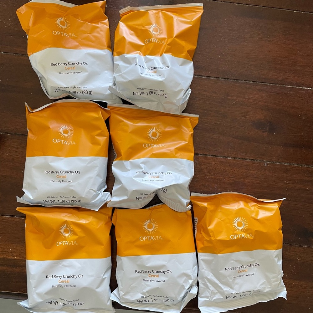 Optavia Red Berry crunch cereal